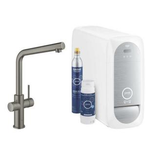 Zestaw Grohe Blue Home Brushed Hard Graphite 31454Al1