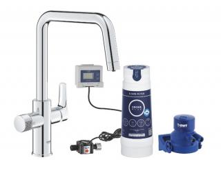 Zestaw Grohe Blue Pure Via wylewka stała, filtr S Chrom