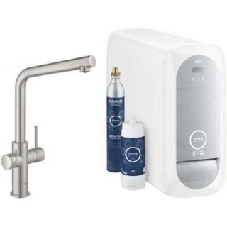 Zestaw Grohe Blue Stal Szlachetna 31454Dc1