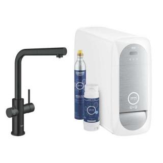 Zestaw Grohe L Blue Home aksamitna czerń 31539KS0