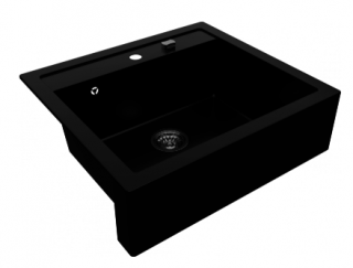 Zlew Kernau KGS I 60 1B Retro Deep Black