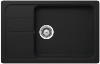 Zlew Schock FORMHAUS D-100LS Onyx CRISTALITE®