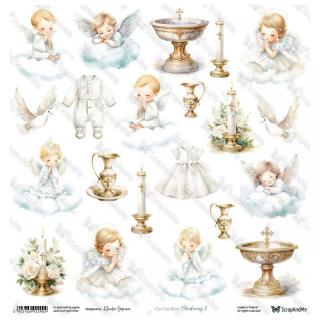 Papier do scrapbookingu  ScrapAndMe-Chrzest 2