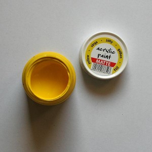 Farba Akrylowa 50ml Żółta