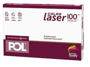 Papier Do Kolorowych Wydruków Laserowych 100g/m?2 POL