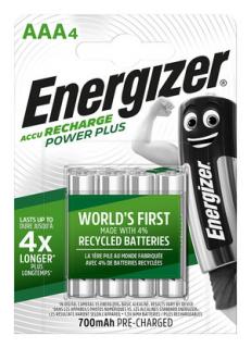 Akumulator Energizer Power Plus AAA 700 mAh / 4 szt.