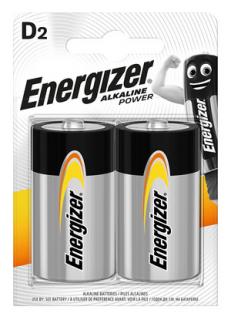 Bateria Energizer Alkaline Power LR20 / 2 szt.