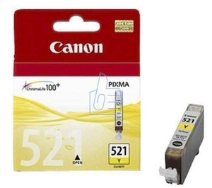 Canon głowica CLI521Y yellow do drukarek IP3600/4600/MP540/620 9ml