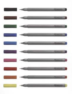 Cienkopis Faber-Castell GRIP fioletowy