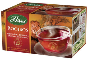 Herbata Bi Fix Admiral tea rooibos afrykanska z czerwonokrzewu /20 tor