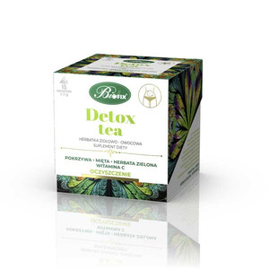 Herbata Bi-Fix Suplement Diety DETOX TEA / 15 piramidek