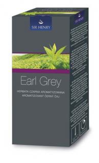Herbata SIR HENRY czarna Earl Grey /25 torebek w kopertach foliowych