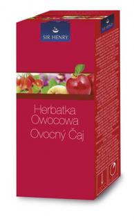 Herbata SIR HENRY owocowa /25 torebek w kopertach foliowych