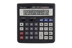 Kalkulator Vector DK-209 DM biurowy/12 pozycyjny