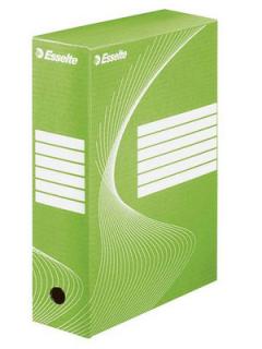 Karton archiwizacyjny A-4/100x350x250 mm BOXY zielony
