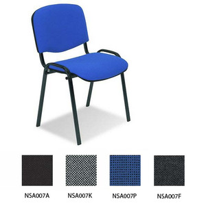 Krzesło ISO Black ciemnogranatowy splot