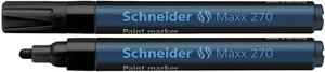 Marker olejowy czarny końcówka okrągła Schneider Maxx 270