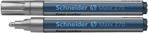 Marker olejowy srebrny końcówka okrągła Schneider Maxx 270