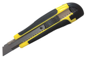 Nóż pakowy Donau Professional żółto-czarny duży