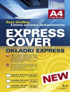 Okładka Express A4 / 4,5mm / 10 szt. czarna