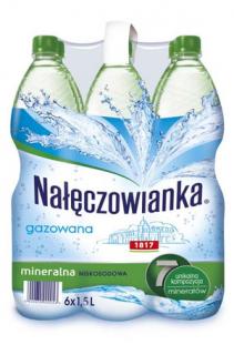 Woda Nałęczowianka 1,5 L/6 szt. gazowana