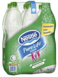 Woda Nestle Pur Life 1,5 L/6 szt. gaz