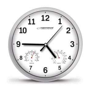 Zegar ścienny Lyon Esperanza biały