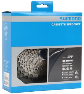 Kaseta SHIMANO Deore XT CS-M8000 11-42T 11 speed