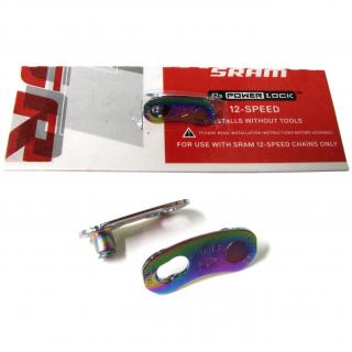 Spinka SRAM Chain Link Connector Power Lock 12 speed tęczowa