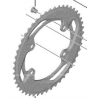 Zębatka korby Shimano GRX 48T FC-RX810 Do 48-31T
