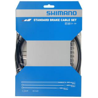 Zestaw Shimano linek i pancerzy hamulca czarne