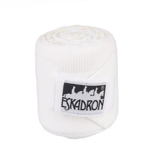 Bandaże elastyczne Eskadron Basic Climatex white, białe