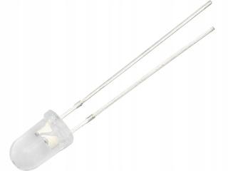 Dioda LED 5mm biała 8cd  (LED5010-8)