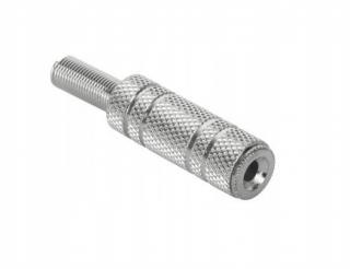 Gniazdo Jack 3.5mm mono metal na kabel (GNI0012M)