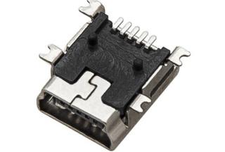 Gniazdo USB mini typ B SMD(na płytkę) (2197#)