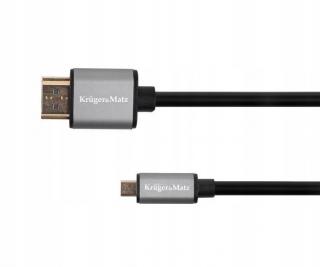 Kabel HDMI - micro HDMI 1.8m KrugerMatz Basic