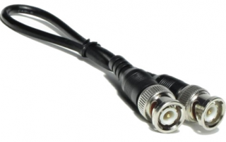 Kabel przewód wtyk BNC - BNC 0,3m 75 Ohm (008223)