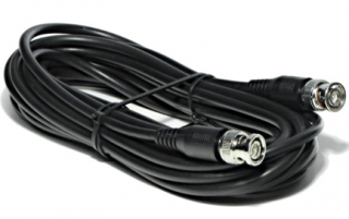 Kabel przewód wtyk BNC - BNC 1,5m 75 Ohm (6419)