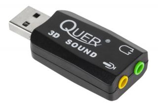 Karta dźwiękowa USB 5.1 Quer (KOM0638)