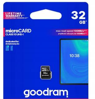 Karta pamięci microSD 32GB UHS-I Goodram