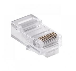 Wtyk telefoniczny RJ45 8P 8C drut 10szt. TEL0004-1