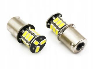 Żarówka samochodowa LED BAU15S 18 SMD 5630 Py21W