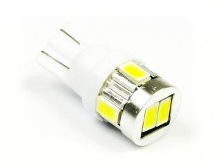 Żarówka samochodowa LED W5W T10 6 SMD 5630