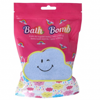 BELLA BATH BOMBS Duża Musująca Kula do kąpieli zapachowa Chmurka 150g