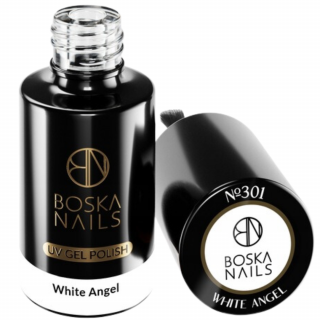 Boska Nails Lakier Hybrydowy do paznokci Biały No 301 White Angel 6ml