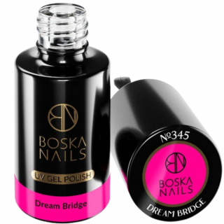 Boska Nails Lakier Hybrydowy do paznokci różowy No 345 Dream Bridge 6ml