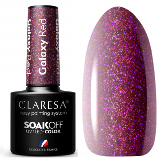 Claresa Lakier Hybrydowy do paznokci GALAXY RED