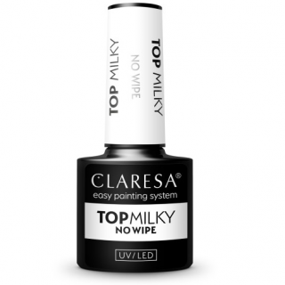 Claresa Top Milky lakier hybrydowy mleczny