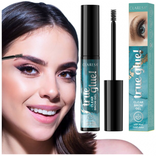 Claresa Żel laminacja brwi True Glue Transparent żel do stylizacji brwi