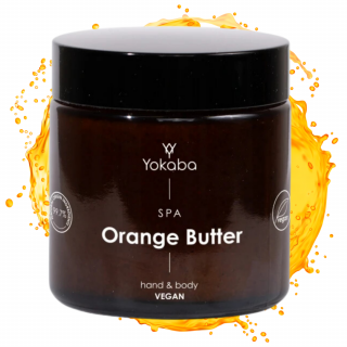 Euphoria SPA Orange butter masło do ciała pomarańczowe 100ml Vegan Yokaba